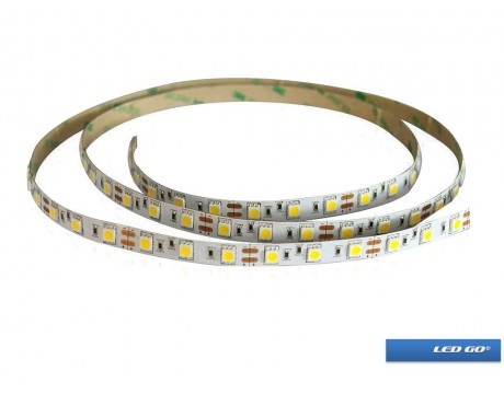 Şerit LED 5050 60Led İç Mekan 12V DC (5m-Paket)