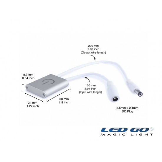 İTOUCH-DOKUNMATİK LED DİMMER AÇMA-KAPAMA İTOUCH-DOKUNMATİK LED DİMMER AÇMA-KAPAMA