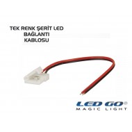 Şerit Led Birleştirme Kablosu Mono Renkler İçin