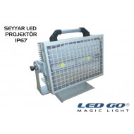 CPS-100-24V | COBLED Projektör Polikarbon Camlı 24V AC-DC 100W IP67