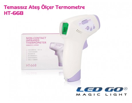 HT-668 |Hassas  Temassız Ateş Ölçer Termometre 