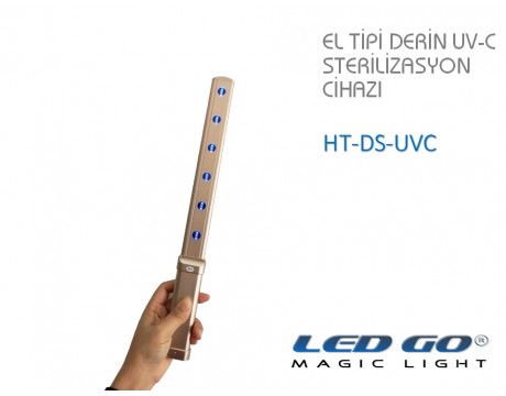 HT-DS-UVC | El Tipi Taşınabilir Ultraviyole Mikrop Öldürücü Sterilizasyon Cihazı