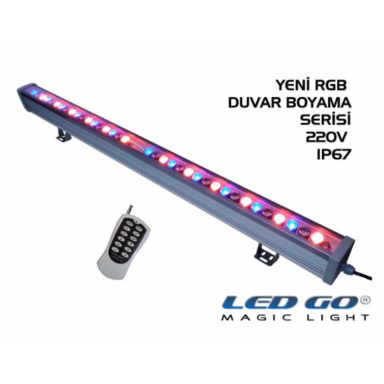 36W,RGB DUVAR BOYAMA,RF KUMANDALI,220V,100CM 36W,RGB DUVAR BOYAMA,RF KUMANDALI,220V,100CM