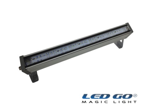 LET-21ANL-24VD | Temperli Camlı Alüminyum LED Etanj 24V DC 21W IP66 (Yandan Ayaklı Montaj)