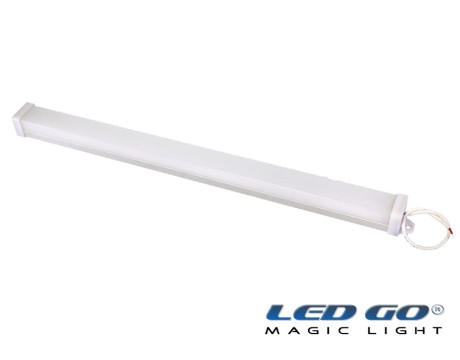 DBL-32-24VD | Polikarbon Camlı AlüminyumBant LED Etanj 24V DC 32W IP65