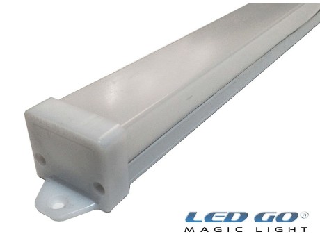 DBL-16-24VD | Polikarbon Camlı AlüminyumBant LED Etanj 24V DC 16W IP65