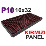 P10 Kırmızı Panel 