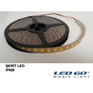 Şerit LED 5050 60Led Tam Silikonlu 12V DC IP68