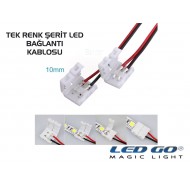 Şerit Led Birleştirme Kablosu Mono Renkler İçin