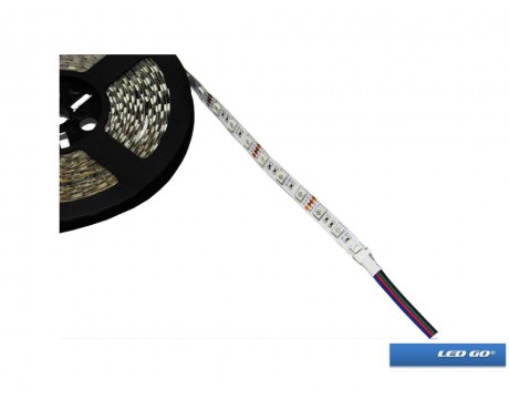 RGB Şerit LED 5050 60Led İç Mekan 12V DC 
