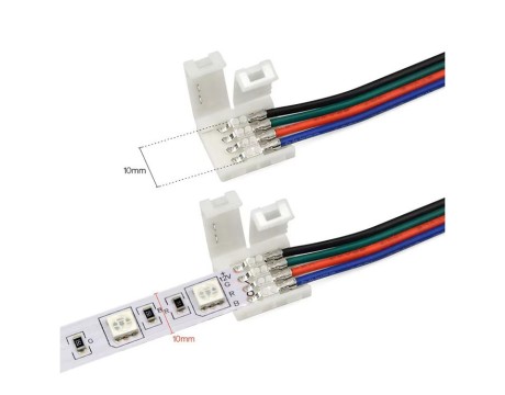 RGB Şerit LED Ara Bağlantı Kablosu 15cm Çift taraflı