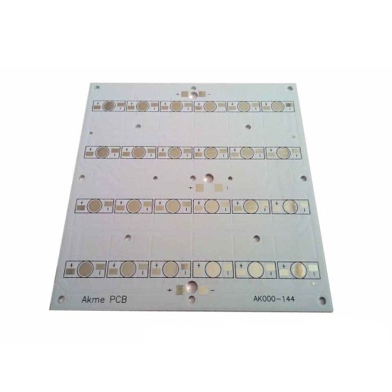 24X Power LED Uygun 12x12cm Alüminyum PCB 24X Power LED Uygun 12x12cm Alüminyum PCB