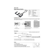 Hareket Radar Sensör Sıva Üstü 12-24V DC 60W