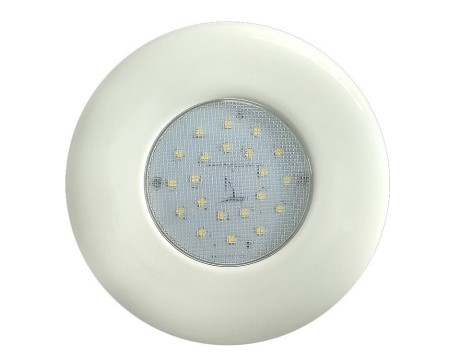 5W Sıva Üstü LED Spotlar,10-30V DC (Beyaz-Krom Kaplama)