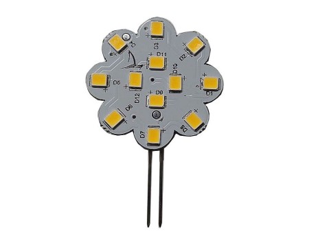 G4 İğne Bacaklı Papatya LED Ampül 10-30V DC