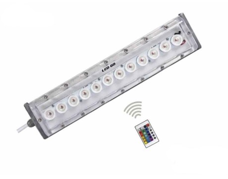 RGB LED Duvar Boyama Pro Serisi IR Uzaktan Kumandalı 12W IP67 