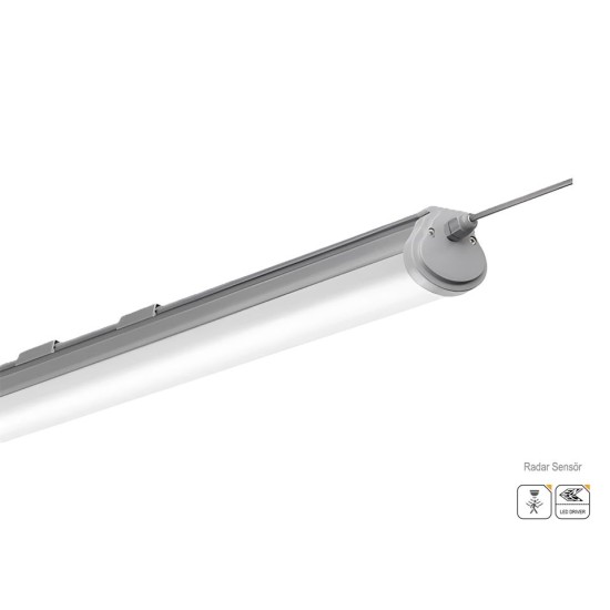 LET-33PCE-HS | Radar Sensörlü LED Polikarbon Gövdeli Etanj Armatür 33W IP65 1220mm LET-33PCE-HS | Radar Sensörlü LED Polikarbon Gövdeli Etanj Armatür 33W IP65 1220mm