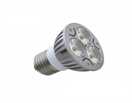 3Watt LED Spot Ampül E27 Yeşil Renk 24V