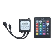 IR RGB Kontrol Cihazı Uzaktan Kumandalı 12V 3x2A 