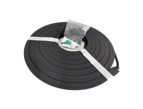 16X16MM, 3000K, IP67, 16W, SİYAH PCB NEON ESNEK ŞERİT LED 24V