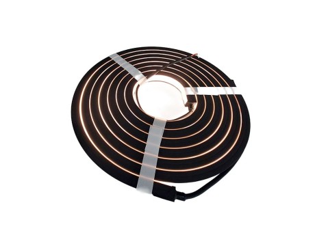 16X16MM, 3000K, IP67, 16W, SİYAH PCB NEON ESNEK ŞERİT LED 24V