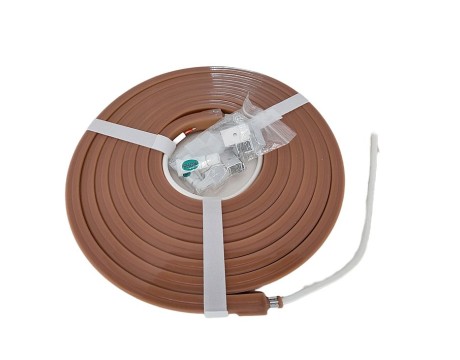 16X16MM, 3000K, IP67, 16W, KAHVERENGİ PCB NEON ESNEK ŞERİT LED, 24V
