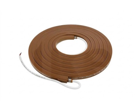 16X16MM, 3000K, IP67, 16W, KAHVERENGİ PCB NEON ESNEK ŞERİT LED, 24V