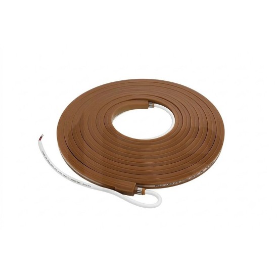 16X16MM, 4000K, IP67, 16W, KAHVERENGİ PCB NEON ESNEK ŞERİT LED, 24V